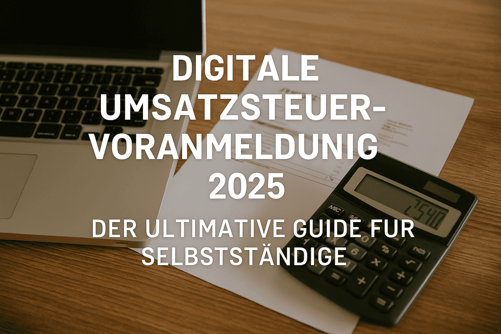 Digitale Umsatzsteuer-Voranmeldung 2025: Der ultimative Guide für Selbstständige
