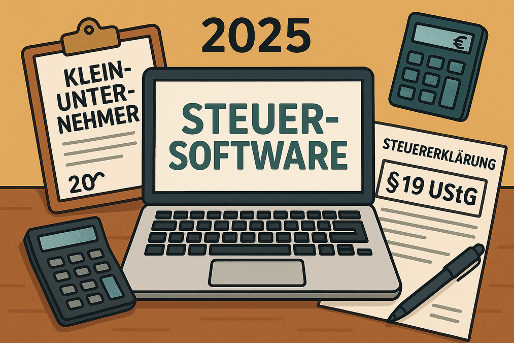 Steuersoftware für Kleinunternehmer 2025: Die besten Tools für die Kleinunternehmerregelung