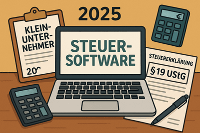 Steuersoftware für Kleinunternehmer 2025: Die besten Tools für die Kleinunternehmerregelung